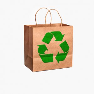 100% Degradable Paper Bags