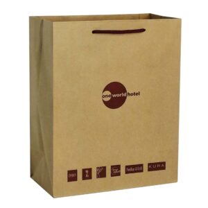 One World Hotel Paper Bag